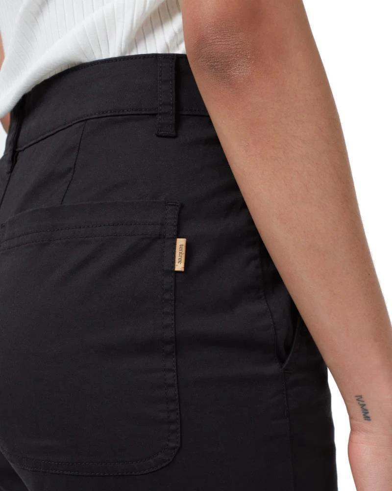 Twill High Waist Shorts - Womens - Image 6