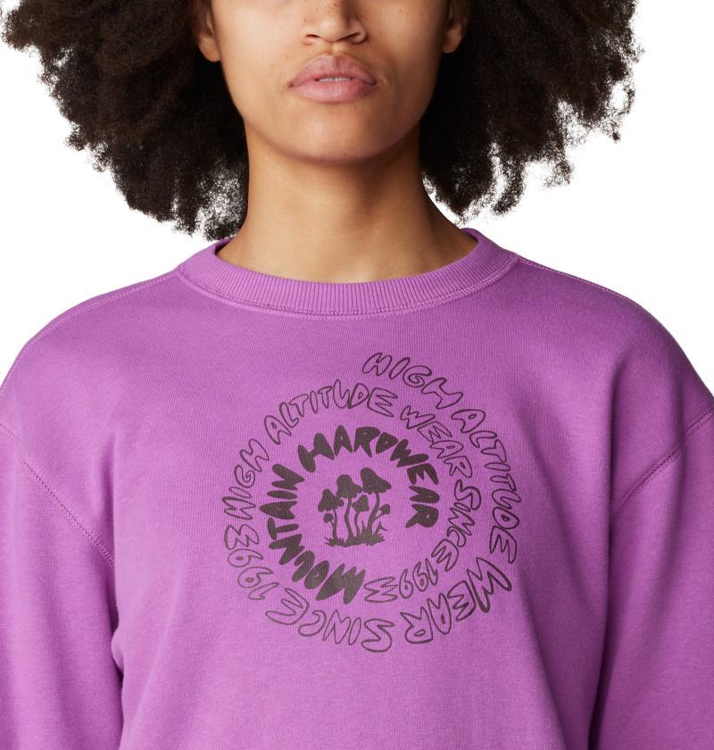 Type Swirl Crew Sweatshirt - Womens - Image 5
