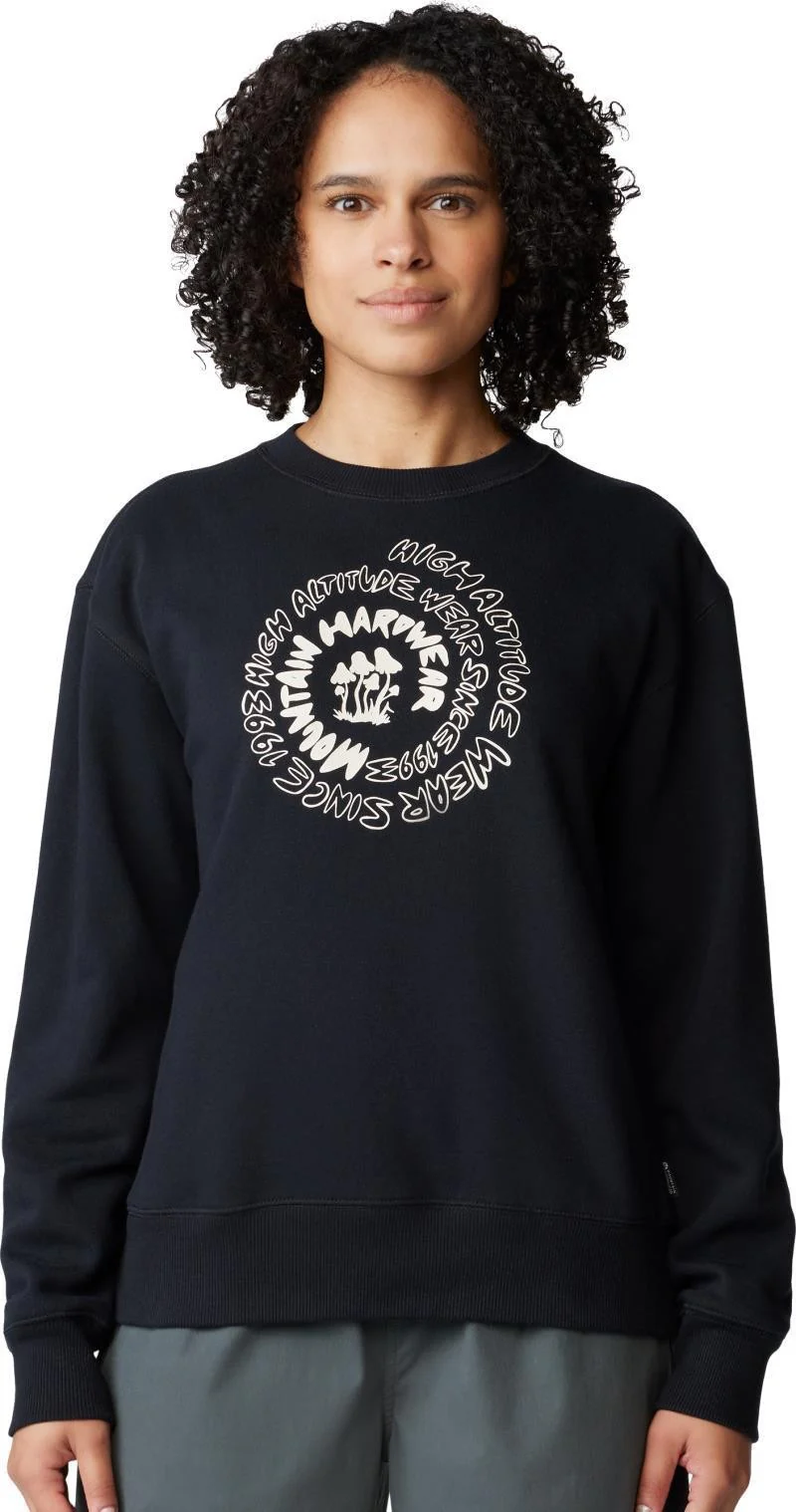 Type Swirl Crew Sweatshirt - Womens - Image 6