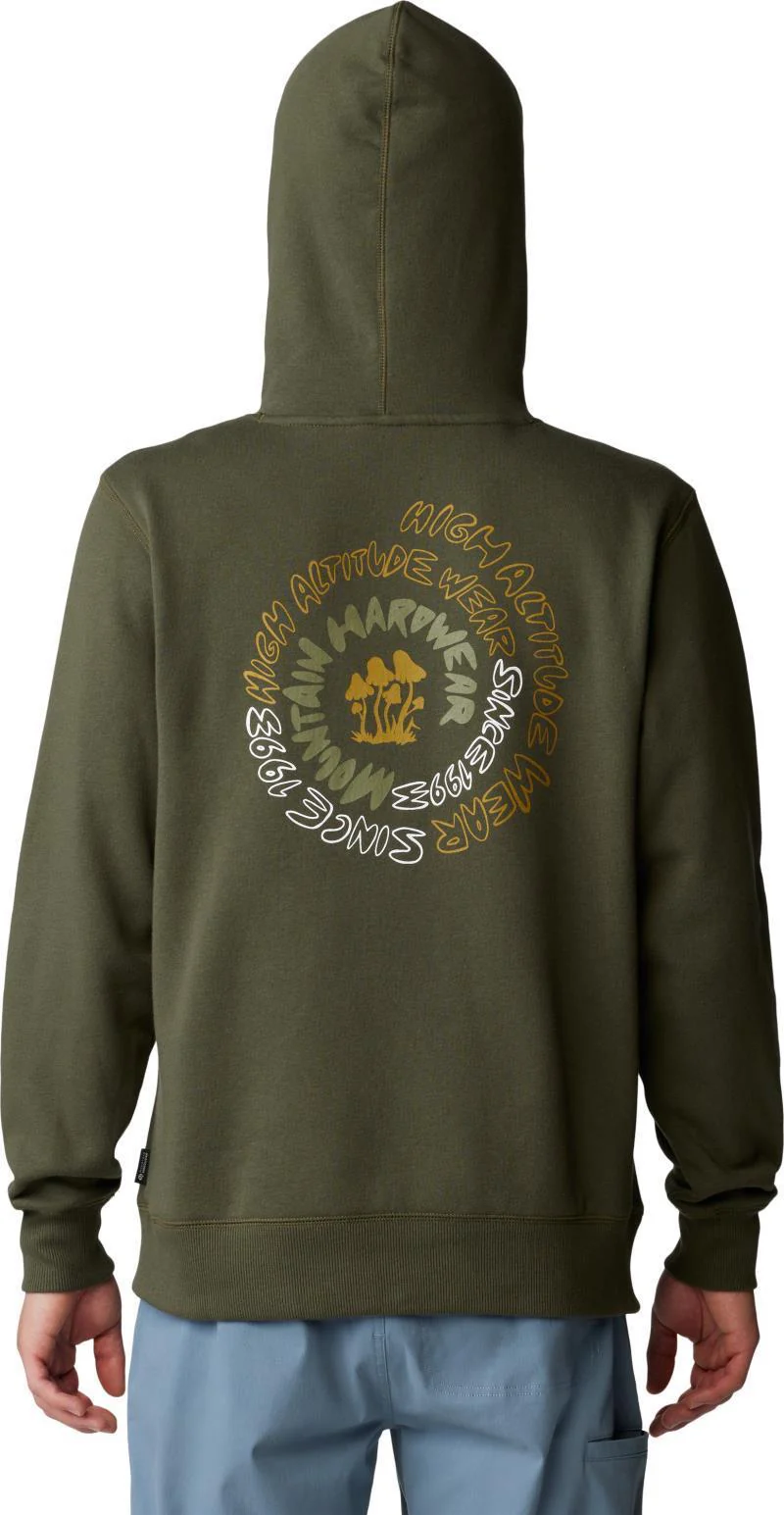 Type Swirl Pullover Hoody - Mens - Image 2