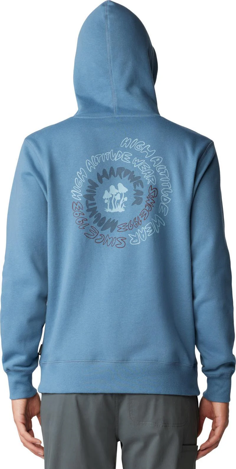 Type Swirl Pullover Hoody - Mens - Image 9