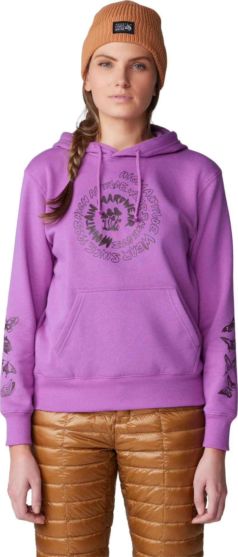 Type Swirl Pullover Hoody - Womens - Image 5