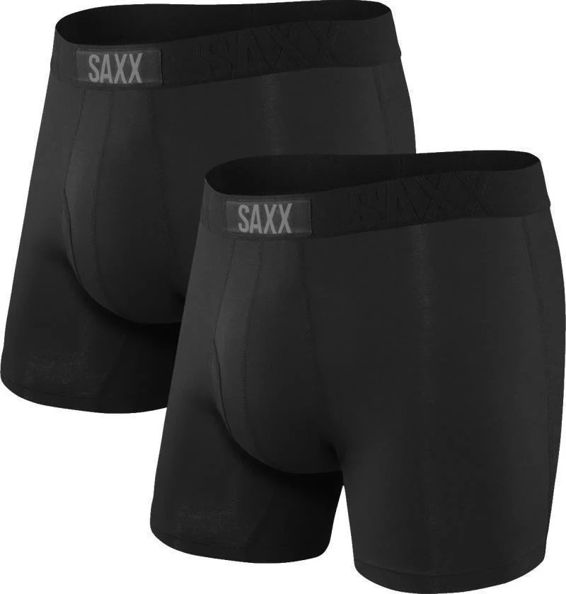 Ultra Super Soft Boxer Briefs w/ Fly, 5" Inseam - Mens - 2 Pack - Image 16