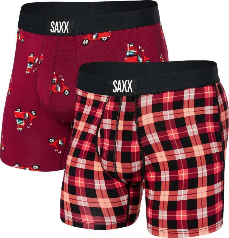 Ultra Super Soft Boxer Briefs w/ Fly, 5" Inseam - Mens - 2 Pack - Image 23