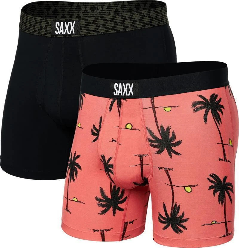 Ultra Super Soft Boxer Briefs w/ Fly, 5" Inseam - Mens - 2 Pack - Image 24
