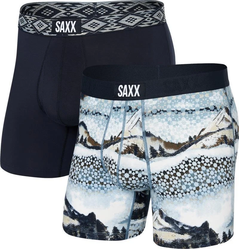 Ultra Super Soft Boxer Briefs w/ Fly, 5" Inseam - Mens - 2 Pack - Image 25