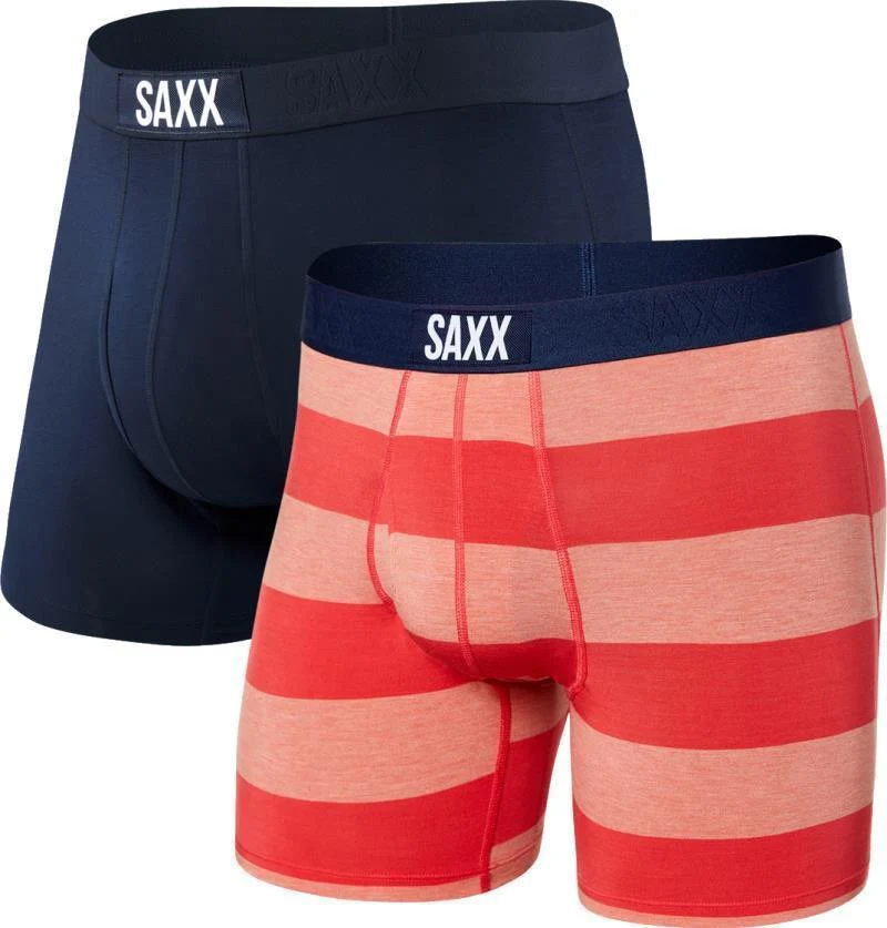 Ultra Super Soft Boxer Briefs w/ Fly, 5" Inseam - Mens - 2 Pack - Image 32