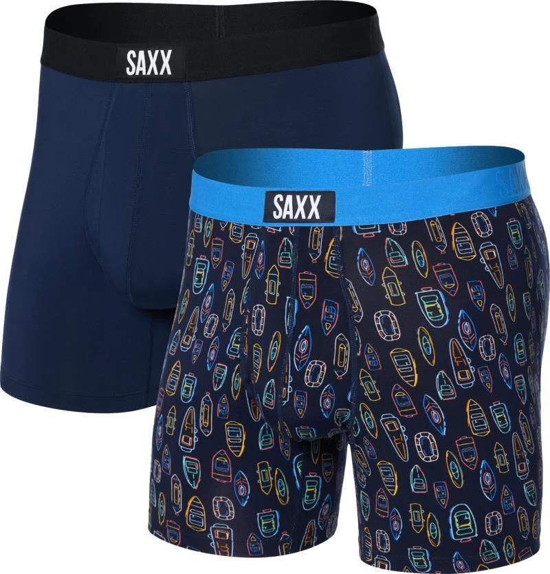 Ultra Super Soft Boxer Briefs w/ Fly, 5" Inseam - Mens - 2 Pack - Image 35