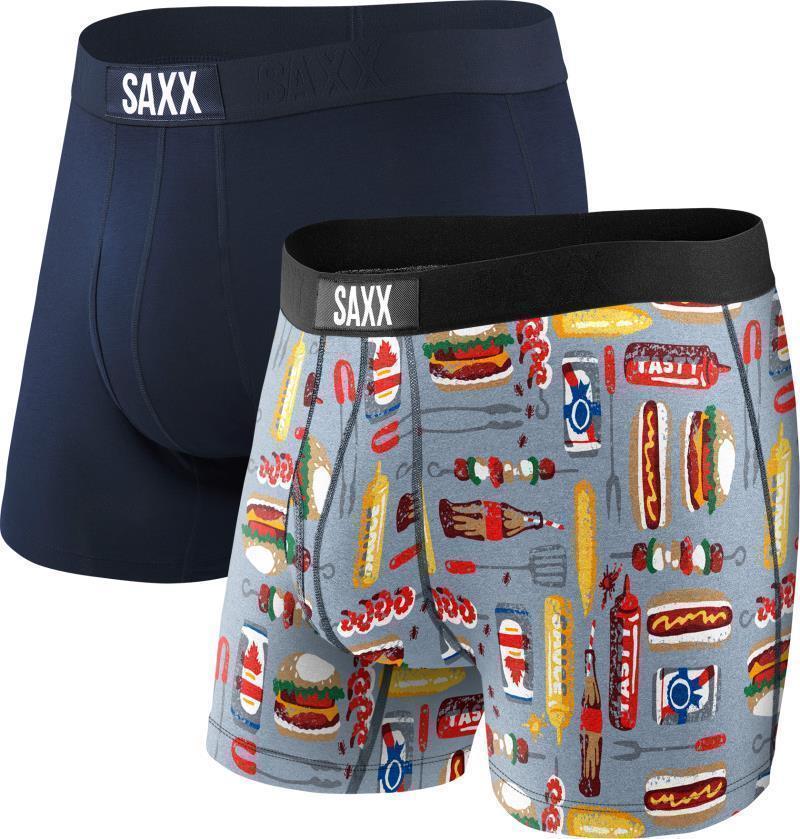 Ultra Super Soft Boxer Briefs w/ Fly, 5" Inseam - Mens - 2 Pack - Image 8