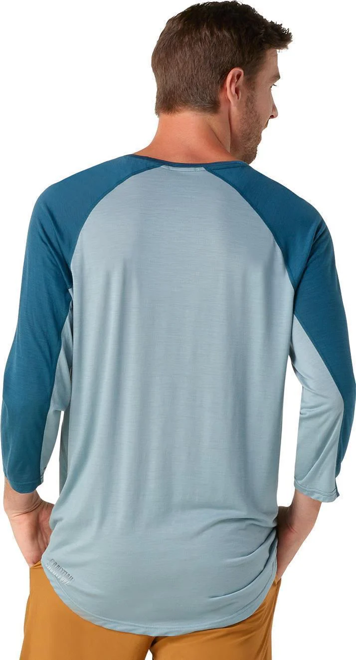 Ultralite Mountain Bike 3/4 Sleeve Tee - Mens - Image 15