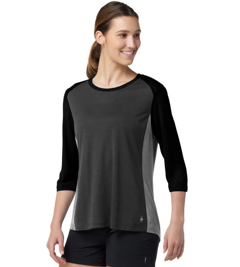 Ultralite Mountain Bike 3/4 Sleeve Tee - Womens - Image 11
