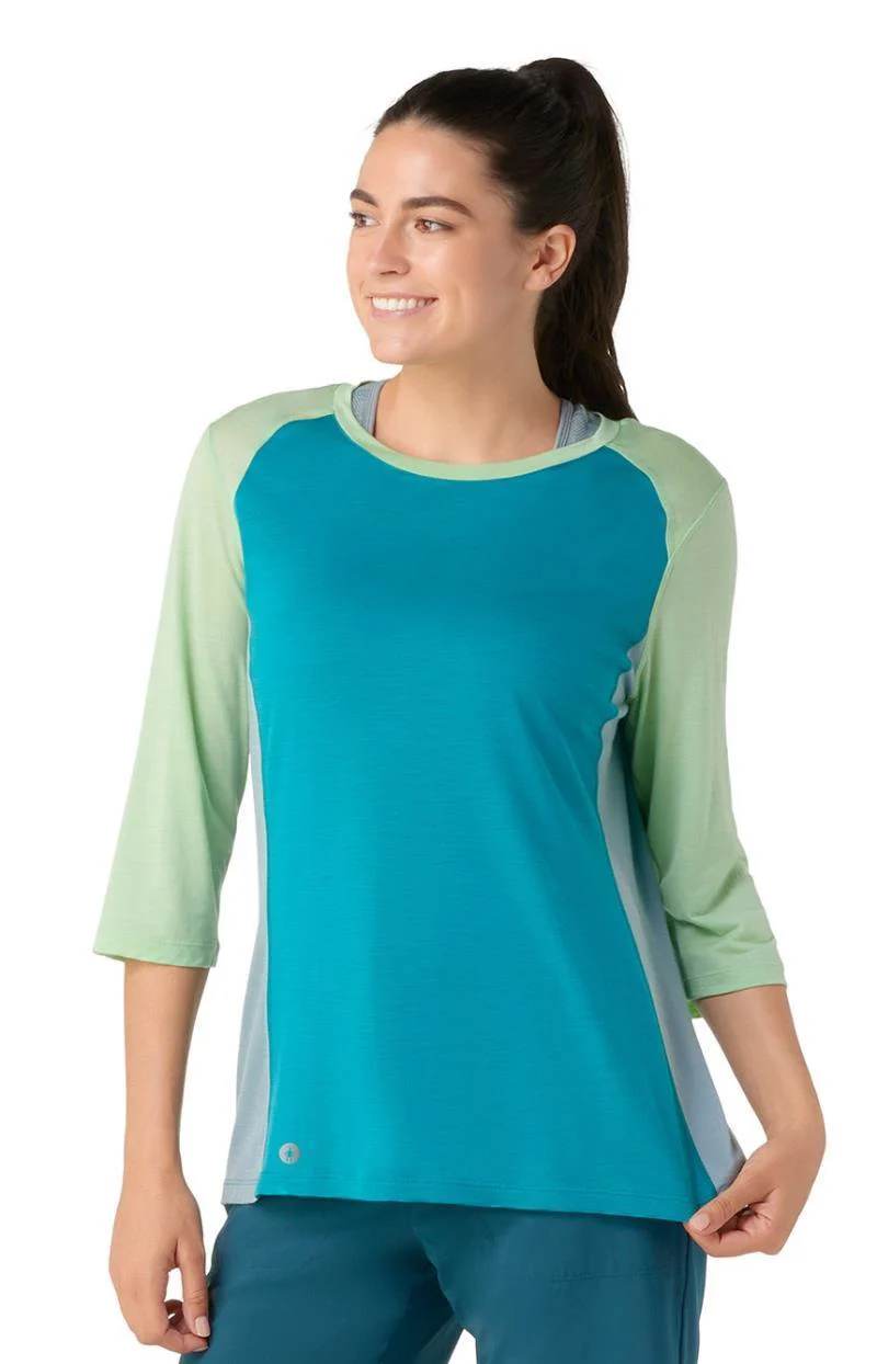 Ultralite Mountain Bike 3/4 Sleeve Tee - Womens - Image 14