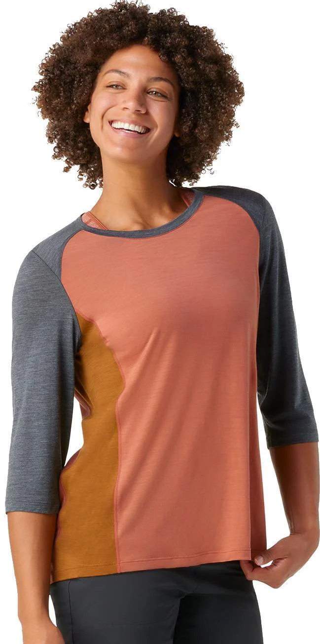 Ultralite Mountain Bike 3/4 Sleeve Tee - Womens - Image 17