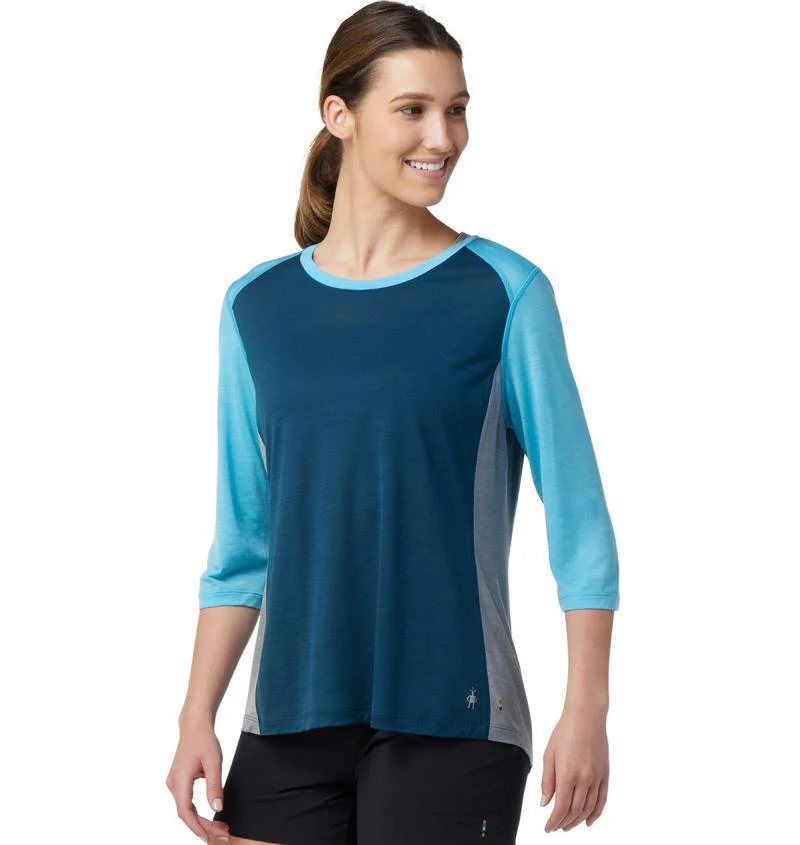 Ultralite Mountain Bike 3/4 Sleeve Tee - Womens - Image 2