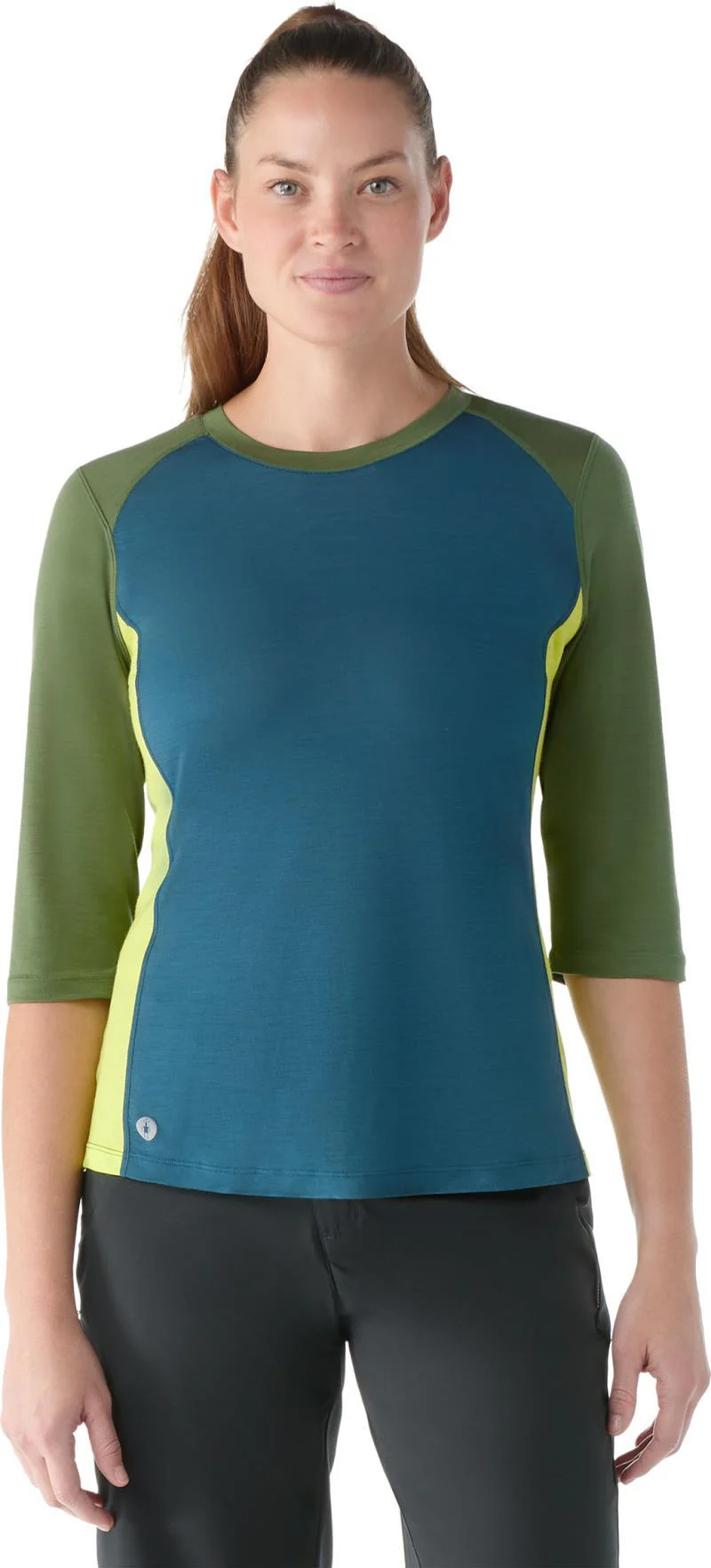 Ultralite Mountain Bike 3/4 Sleeve Tee - Womens - Image 21