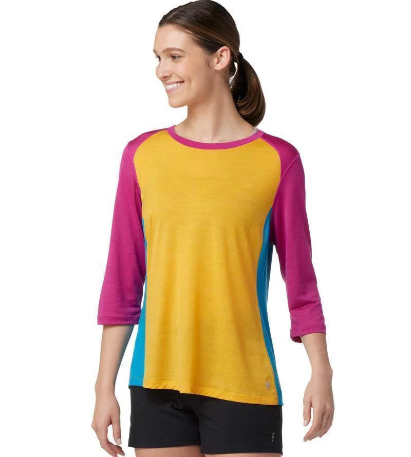 Ultralite Mountain Bike 3/4 Sleeve Tee - Womens - Image 5