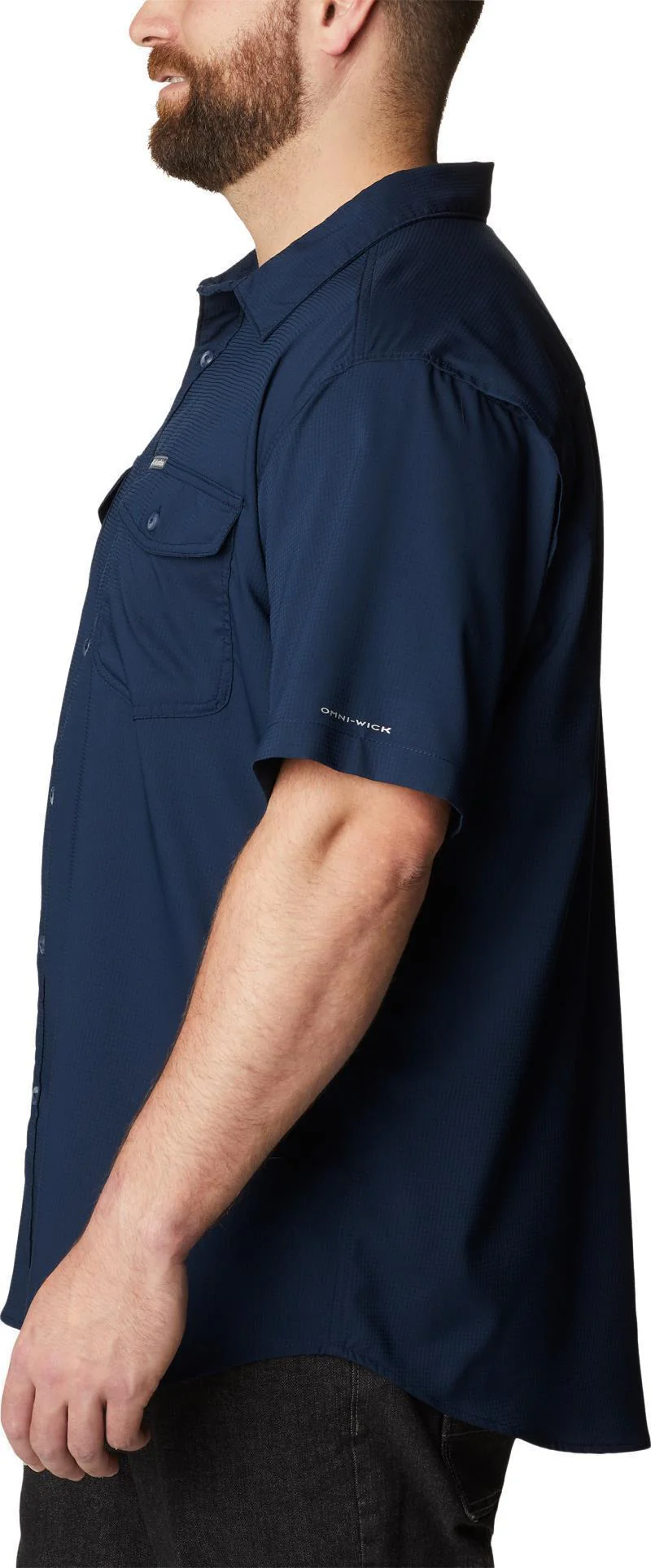 Utilizer II Solid SS Shirt, Extended - Mens - Image 3