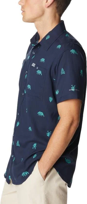 Utilizer Printed Woven SS - Mens - Image 3