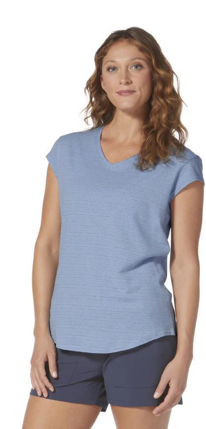 Vacationer V-Neck SS - Womens - Image 5