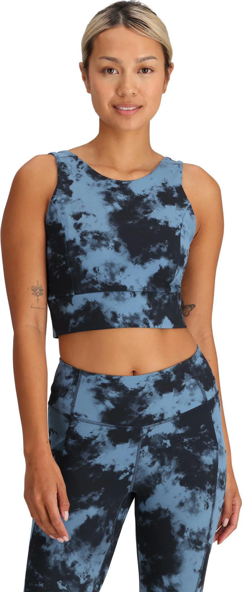 Vantage Printed Crop Top - Womens - Image 2