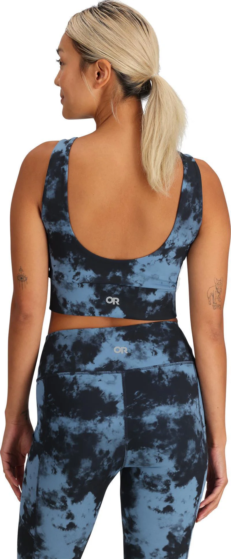 Vantage Printed Crop Top - Womens - Image 4