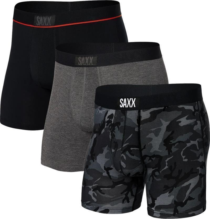 Vibe Super Soft Boxer Briefs, 5" Inseam - Mens - 3 Pack - Image 2