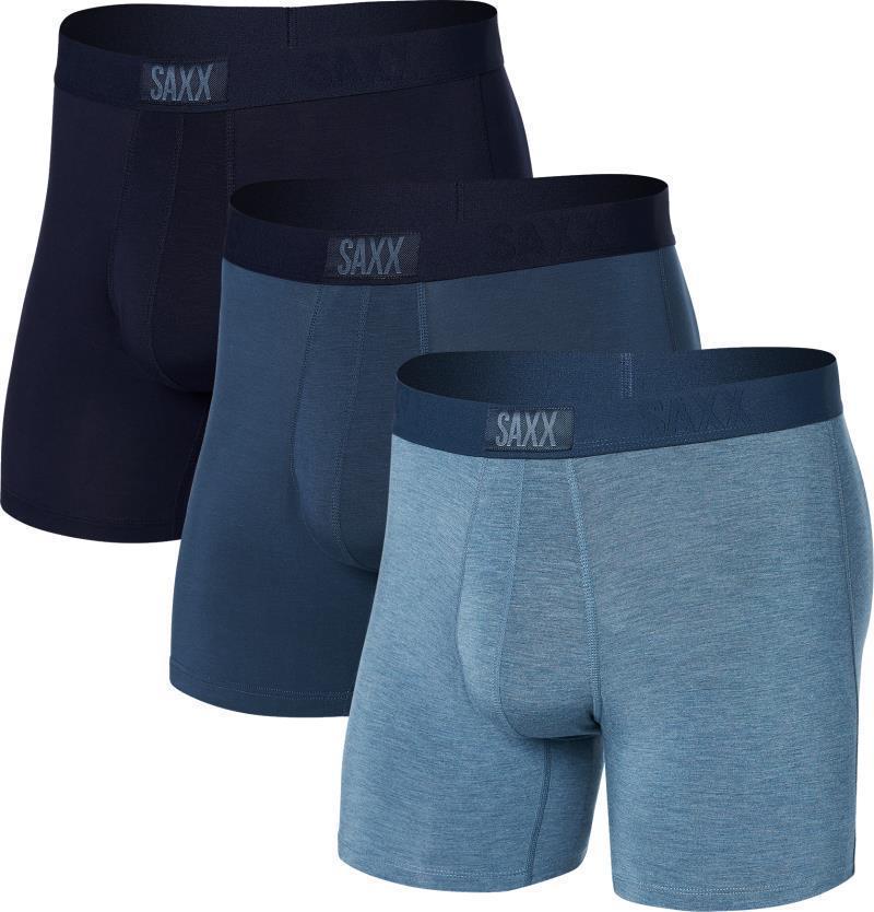 Vibe Super Soft Boxer Briefs, 5" Inseam - Mens - 3 Pack - Image 3