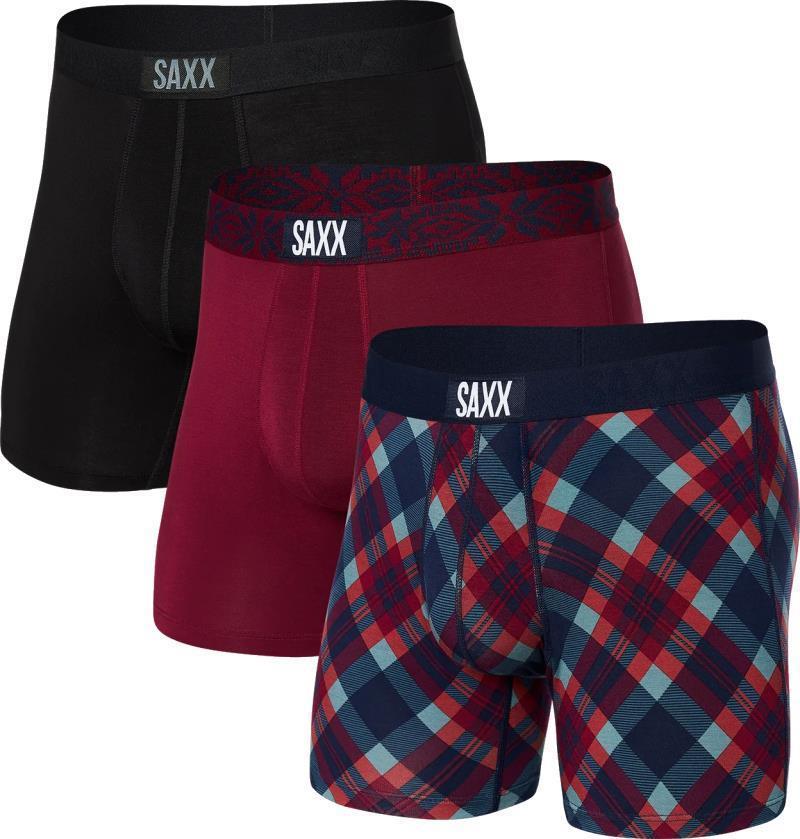 Vibe Super Soft Boxer Briefs, 5" Inseam - Mens - 3 Pack - Image 4