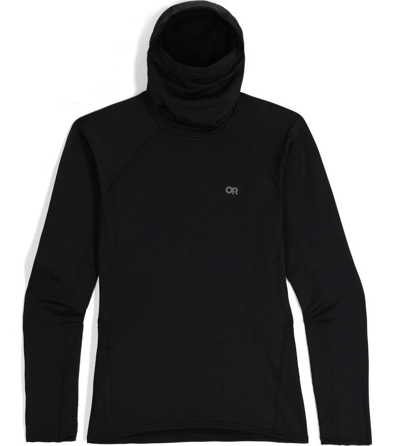 Vigor Grid Fleece Pullover Hoodie - Womens