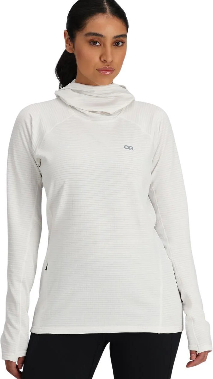 Vigor Grid Fleece Pullover Hoodie - Womens - Image 11
