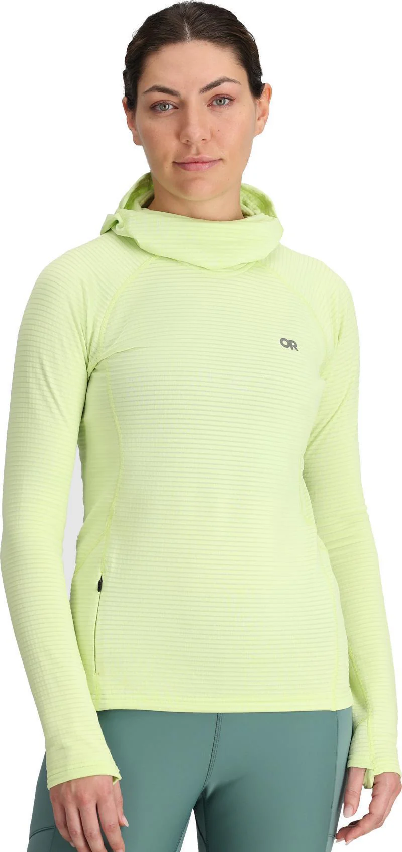 Vigor Grid Fleece Pullover Hoodie - Womens - Image 14
