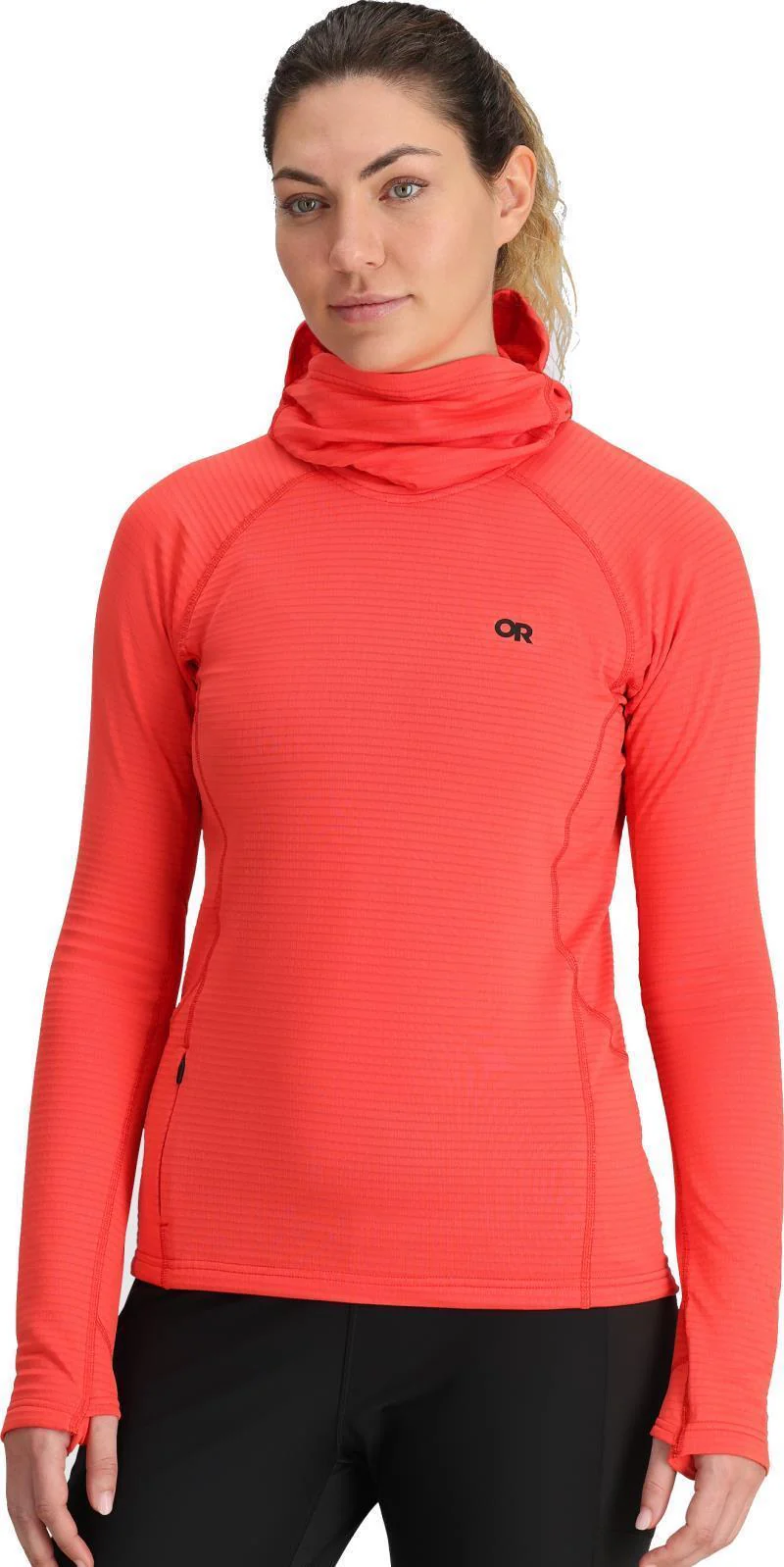 Vigor Grid Fleece Pullover Hoodie - Womens - Image 17