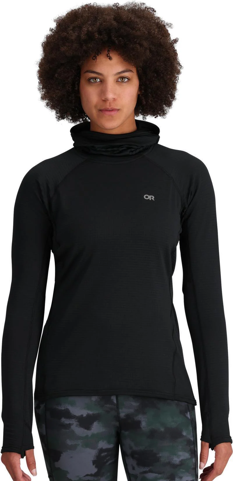 Vigor Grid Fleece Pullover Hoodie - Womens - Image 2