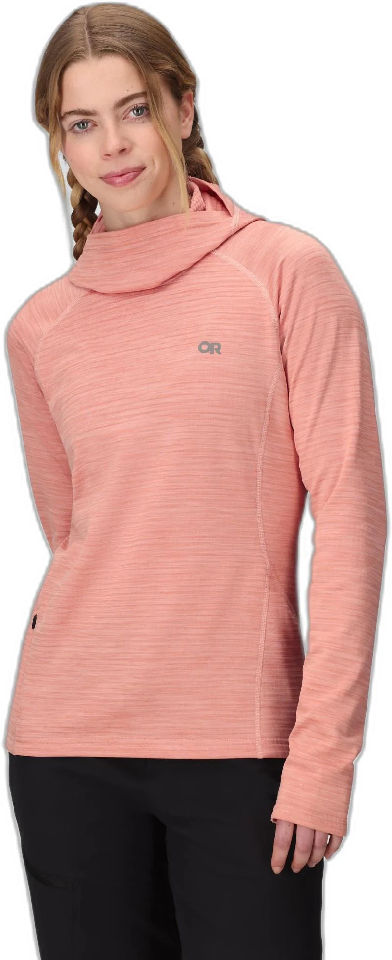 Vigor Grid Fleece Pullover Hoodie - Womens - Image 24