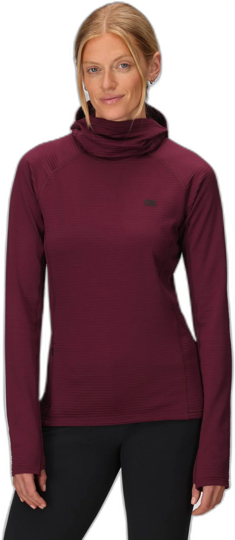 Vigor Grid Fleece Pullover Hoodie - Womens - Image 28