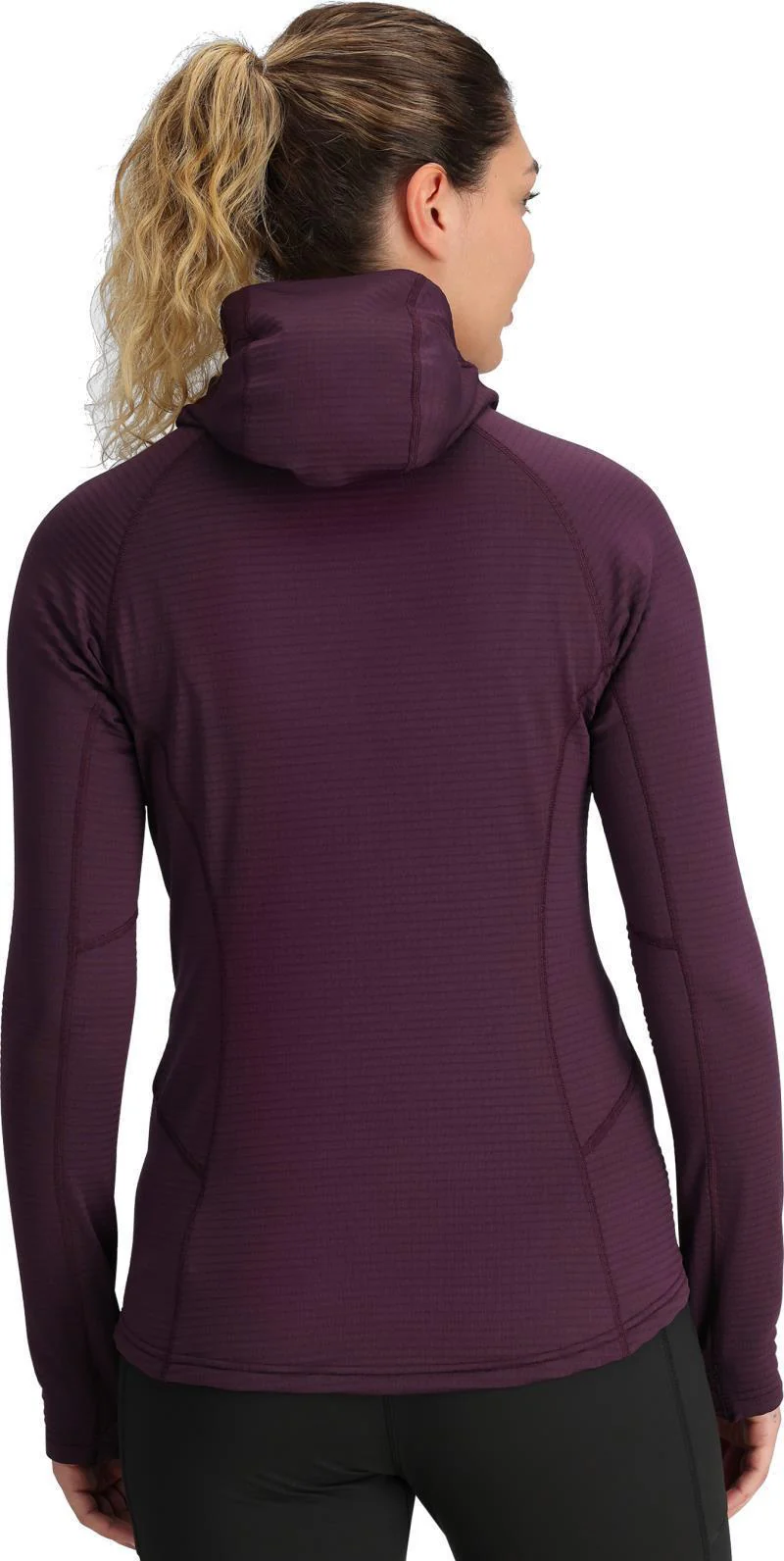 Vigor Grid Fleece Pullover Hoodie - Womens - Image 6