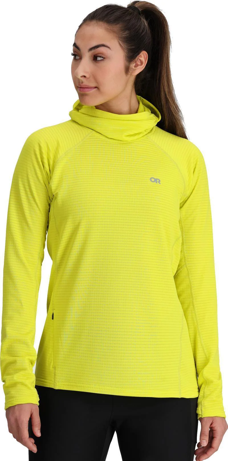 Vigor Grid Fleece Pullover Hoodie - Womens - Image 8