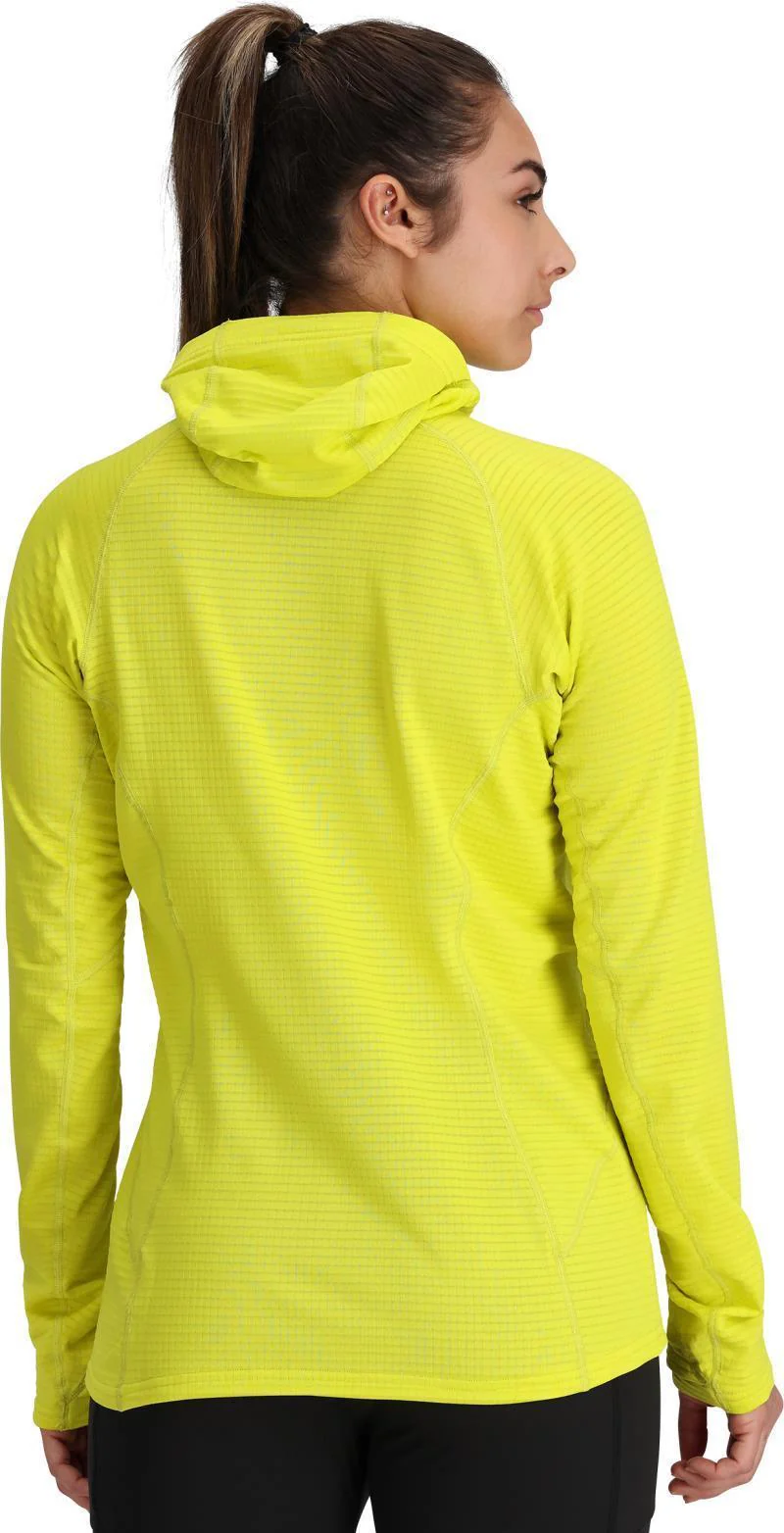 Vigor Grid Fleece Pullover Hoodie - Womens - Image 9