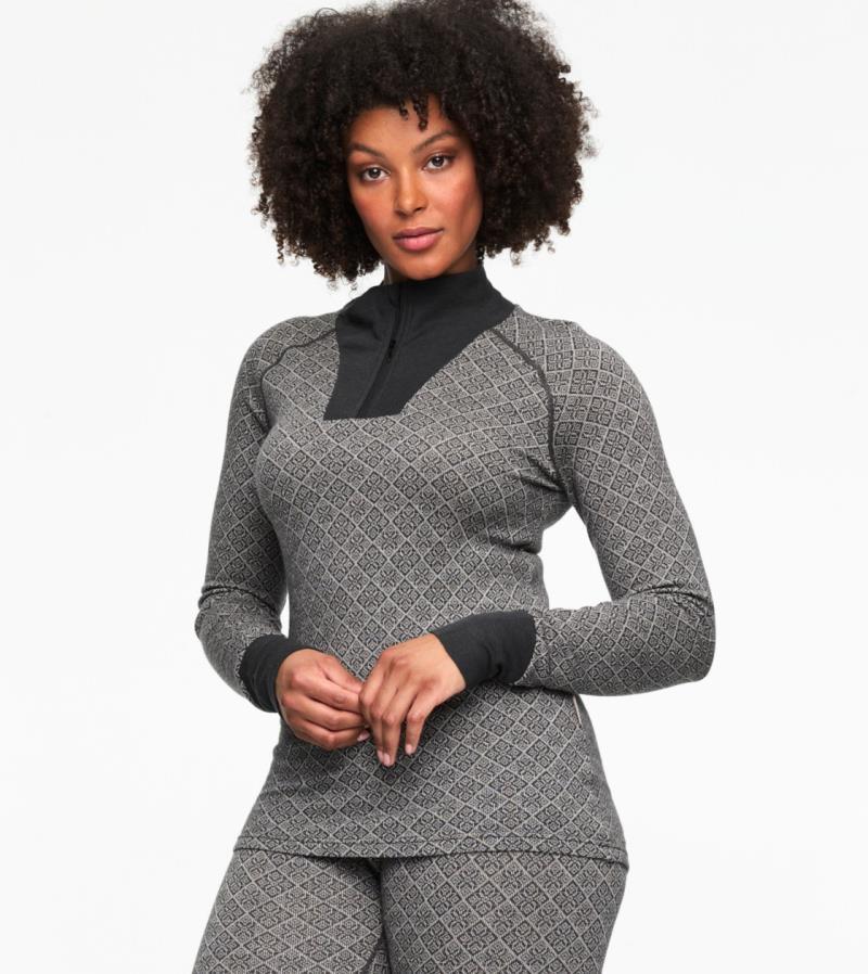 Voss Cashmere Mix Half Zip - Womens - Image 3