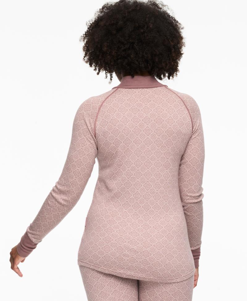 Voss Cashmere Mix Half Zip - Womens - Image 8