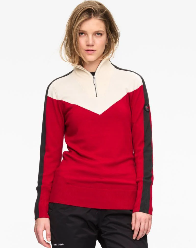 Voss Knit Half Zip - Womens - Image 3