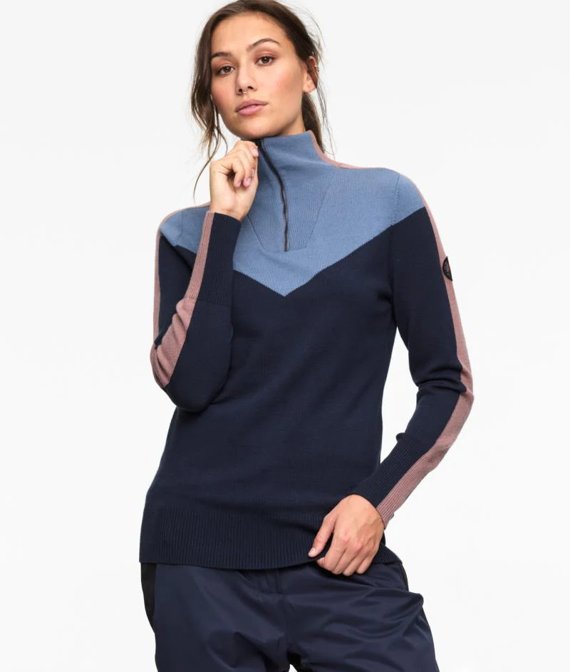 Voss Knit Half Zip - Womens - Image 7