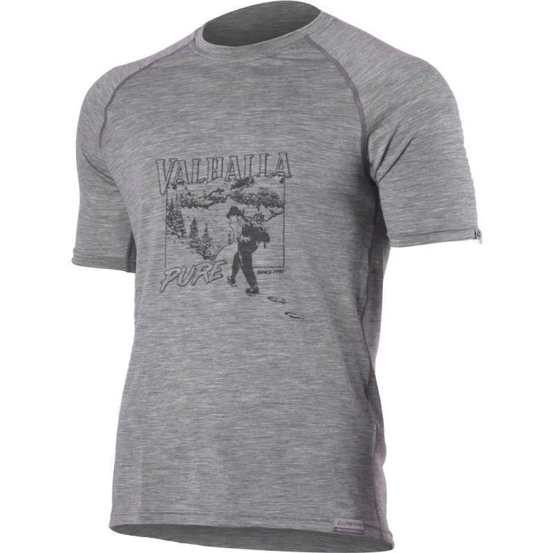 VPO "1990 Hike the Valhallas" 100% Merino Wool SS T-Shirt - Mens - Image 2