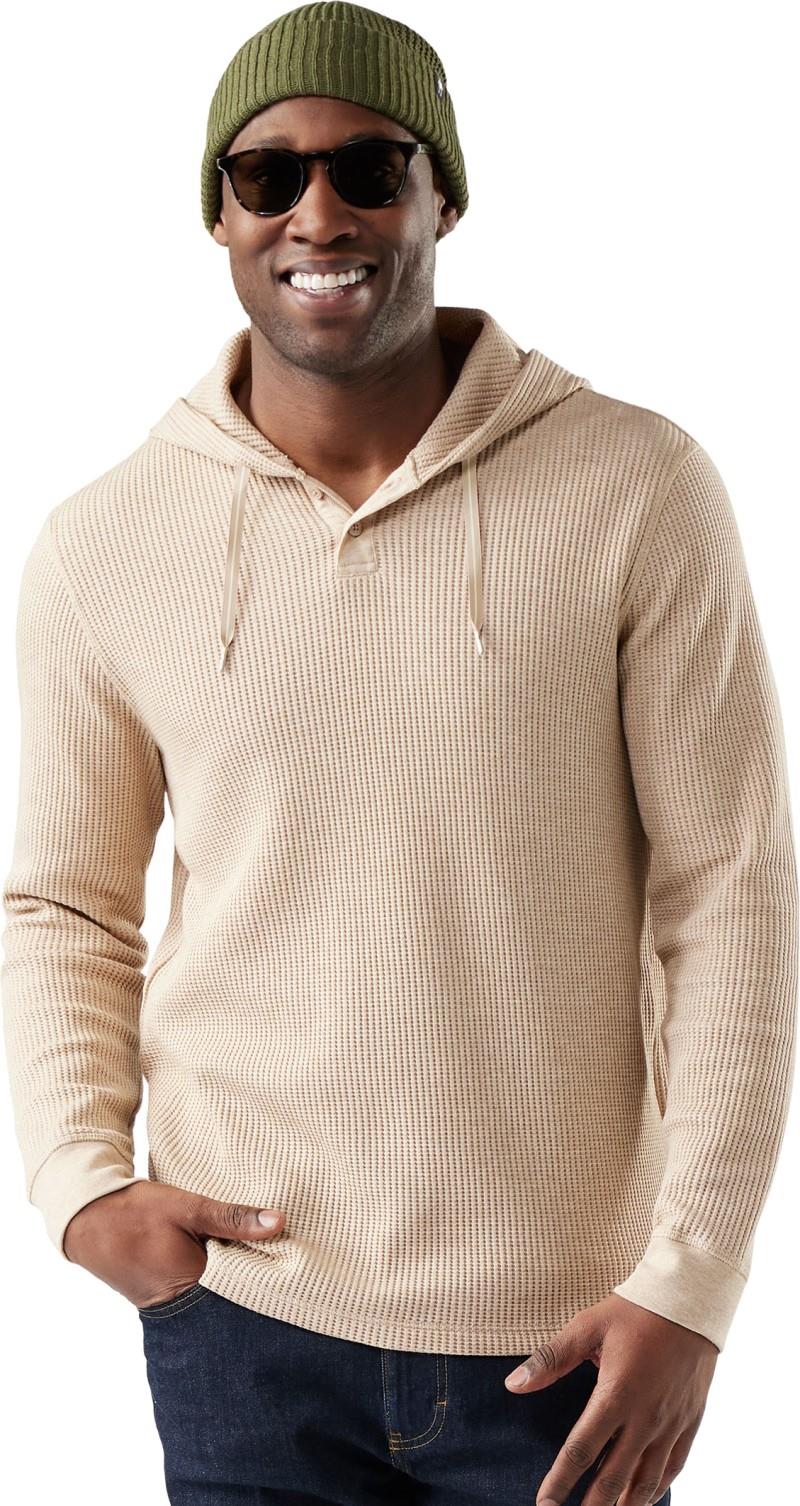 Waffle Henley Hoodie - Mens - Image 10