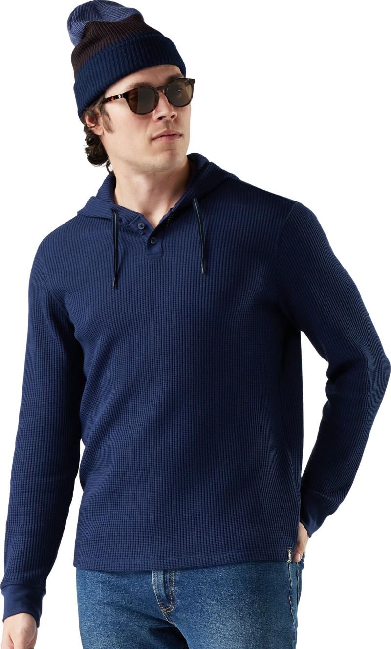 Waffle Henley Hoodie - Mens - Image 12