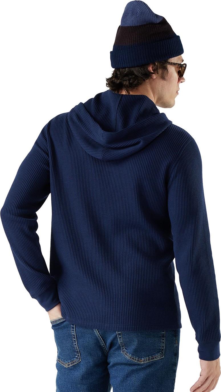 Waffle Henley Hoodie - Mens - Image 13