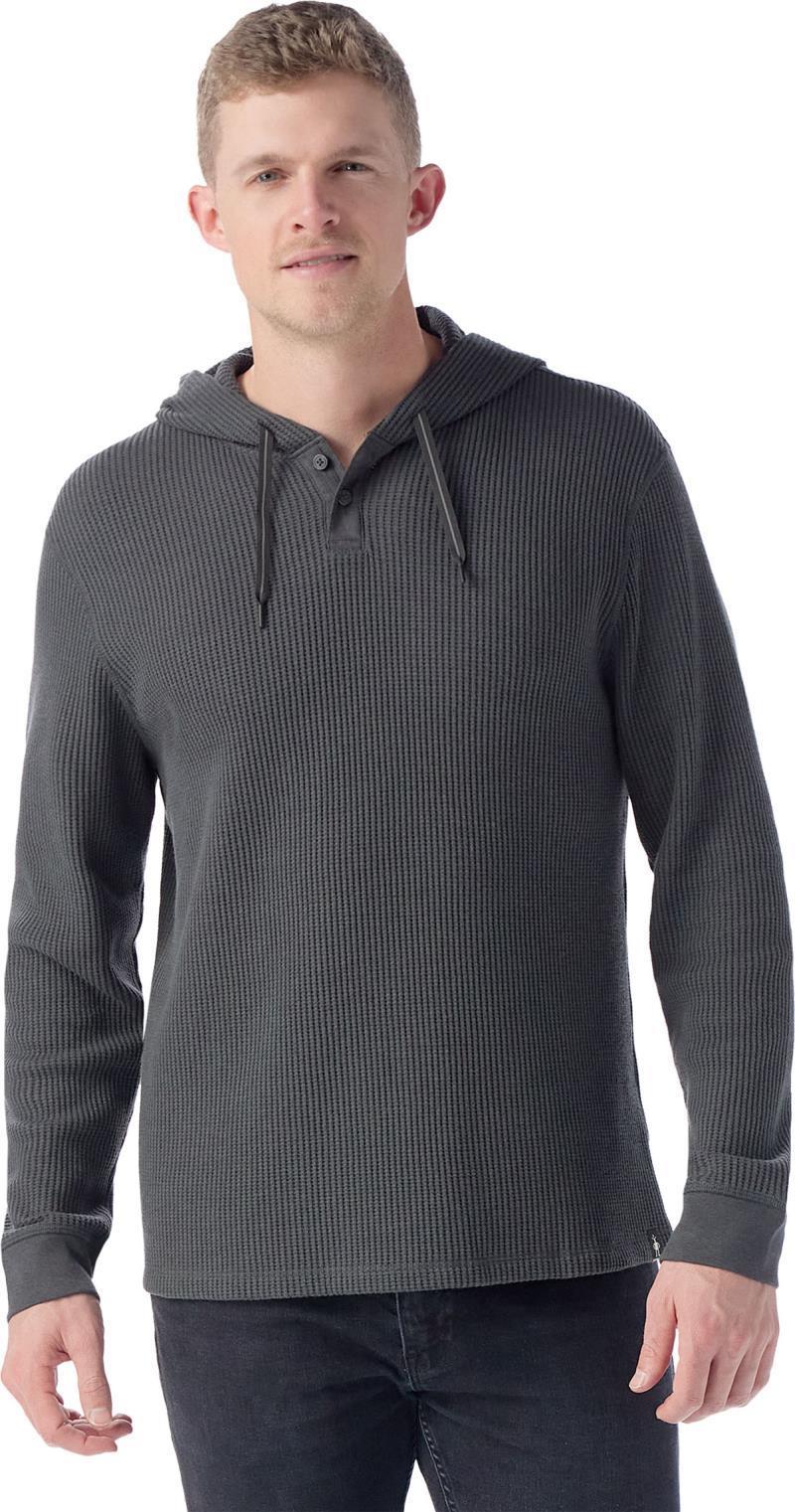Waffle Henley Hoodie - Mens - Image 5