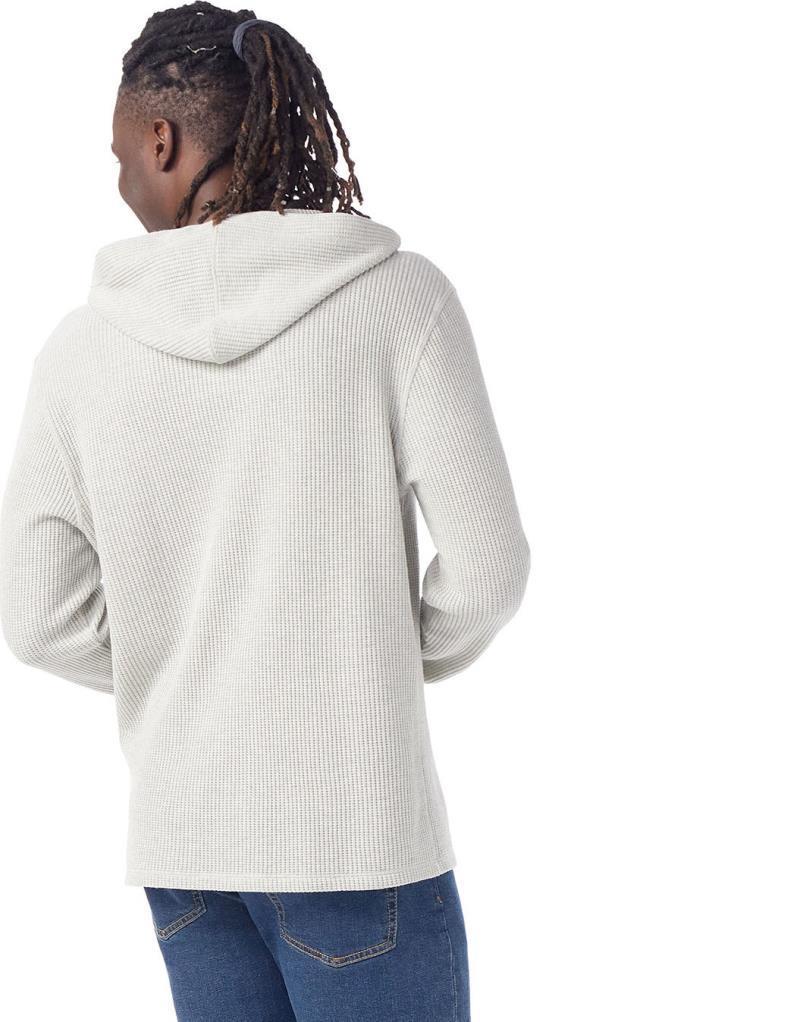 Waffle Henley Hoodie - Mens - Image 9