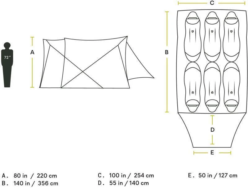Wagontop 6P Tent - Image 7