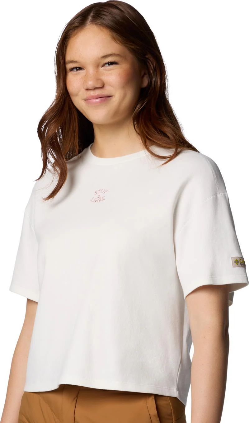 Wallowa Cropped Graphic Tee - Womens - Image 2